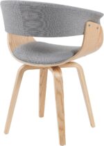Tattva Woods Arm Chair-Living Summer Modern Chair Grey - Image 5
