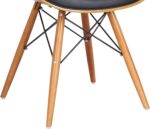 Tattva Woods Living Cassie Mid-Century Dining Arm Chair - Image 9