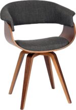 Tattva Woods Arm Chair-Living Summer Modern Chair Walnut - Image 8