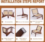 Tattva WoodsMid Century Modern Accent Chair for Living Room, Low Lounge Chair with Solid Wood Frame, Comfy Armchair for Bedroom and Balcony, Walnut