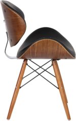 Tattva Woods Living Cassie Mid-Century Dining Arm Chair - Image 6