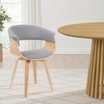 Tattva Woods Arm Chair-Living Summer Modern Chair Grey - Image 8