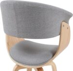 Tattva Woods Arm Chair-Living Summer Modern Chair Grey - Image 3