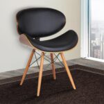 Tattva Woods Living Cassie Mid-Century Dining Arm Chair - Image 3