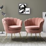 Hendrix Upholstered Barrel Chair (Set of 2)