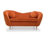 2 Seater Upholstered Loveseat - Image 2