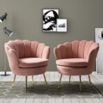 Hendrix Upholstered Barrel Chair (Set of 2)