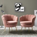 Hendrix Upholstered Barrel Chair (Set of 2)