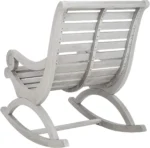 Outdoor Collection Sonora Ash Grey Rocking Chair - Image 4