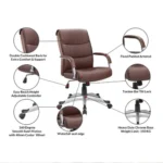 Exclusive Harvard Executive Chair - Image 5