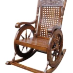 Wooden Rocking Chair Resting Chair Grandpa Rocking Chair Made Of High Quality Wood